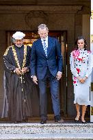 Royals Receive The Sultan of Oman - Spain