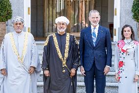 Royals Receive The Sultan of Oman - Spain
