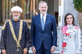 Royals Receive The Sultan of Oman - Spain