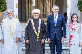 Royals Receive The Sultan of Oman - Spain