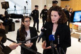 Lafarge trial opening day - Paris