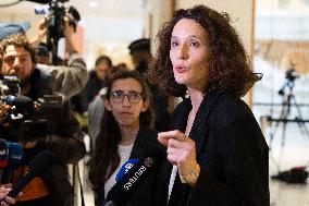 Lafarge trial opening day - Paris