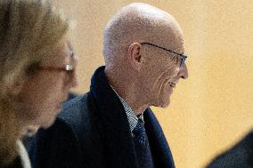 Lafarge trial opening day - Paris