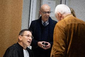 Lafarge trial opening day - Paris