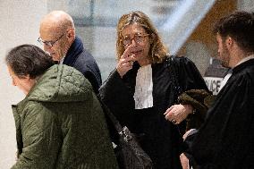 Lafarge trial opening day - Paris