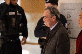 Lafarge trial opening day - Paris