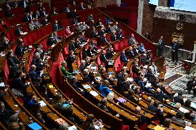 Session Of Questions To The Government At The French Senate - Paris