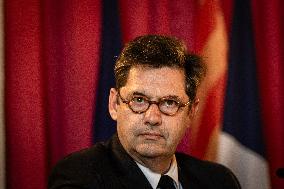 Minister of Transport Philippe Tabarot Visits Marseille - France