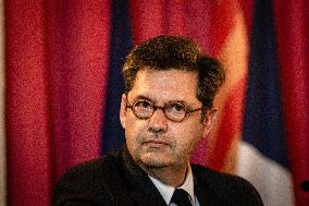 Minister of Transport Philippe Tabarot Visits Marseille - France