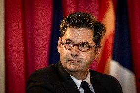 Minister of Transport Philippe Tabarot Visits Marseille - France