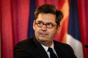 Minister of Transport Philippe Tabarot Visits Marseille - France