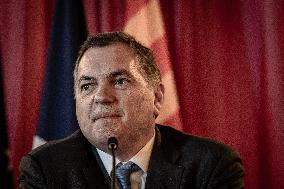 Minister of Transport Philippe Tabarot Visits Marseille - France