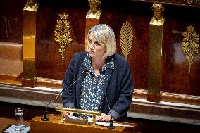 Opening session to discuss France's social security budget - Paris AJ