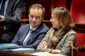 Opening session to discuss France's social security budget - Paris AJ