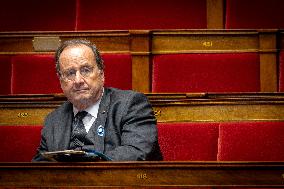 Opening session to discuss France's social security budget - Paris AJ