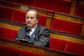 Opening session to discuss France's social security budget - Paris AJ