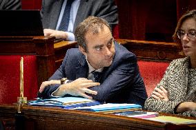 Opening session to discuss France's social security budget - Paris AJ