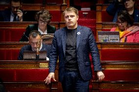 Opening session to discuss France's social security budget - Paris AJ