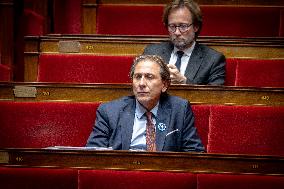 Opening session to discuss France's social security budget - Paris AJ