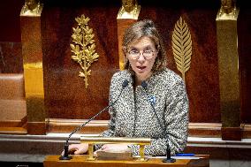 Opening session to discuss France's social security budget - Paris AJ