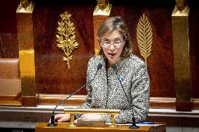 Opening session to discuss France's social security budget - Paris AJ