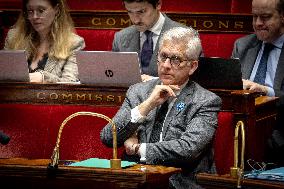 Opening session to discuss France's social security budget - Paris AJ