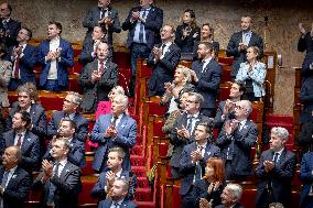 Session of questions to the gouvernment at the National Assembly - Paris AJ