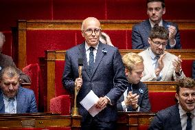 Session of questions to the gouvernment at the National Assembly - Paris AJ