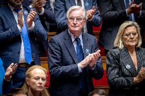 Session of questions to the gouvernment at the National Assembly - Paris AJ