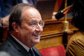 Session of questions to the gouvernment at the National Assembly - Paris AJ