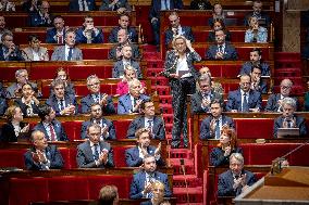 Session of questions to the gouvernment at the National Assembly - Paris AJ