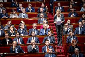 Session of questions to the gouvernment at the National Assembly - Paris AJ
