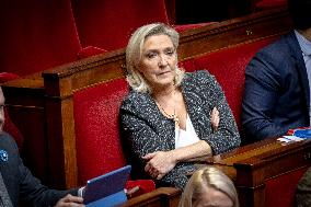 Session of questions to the gouvernment at the National Assembly - Paris AJ