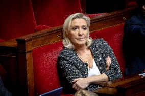 Session of questions to the gouvernment at the National Assembly - Paris AJ