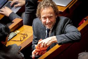 Session of questions to the gouvernment at the National Assembly - Paris AJ