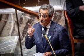 Session of questions to the gouvernment at the National Assembly - Paris AJ