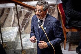 Session of questions to the gouvernment at the National Assembly - Paris AJ