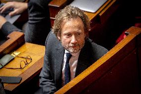 Session of questions to the gouvernment at the National Assembly - Paris AJ