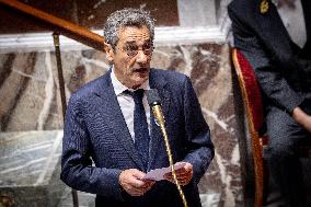 Session of questions to the gouvernment at the National Assembly - Paris AJ