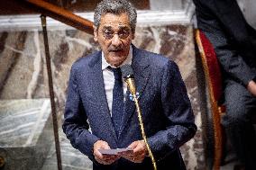 Session of questions to the gouvernment at the National Assembly - Paris AJ