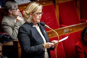 Session of questions to the gouvernment at the National Assembly - Paris AJ