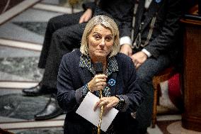 Session of questions to the gouvernment at the National Assembly - Paris AJ