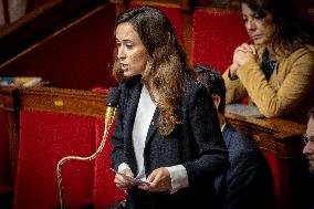 Session of questions to the gouvernment at the National Assembly - Paris AJ