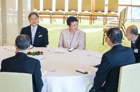 Japan emperor, empress meet Order of Culture recipients