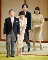Japan emperor, empress meet Order of Culture recipients