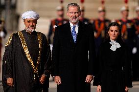 State Visit of Sultan of Oman - Spain