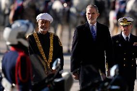 State Visit of Sultan of Oman - Spain