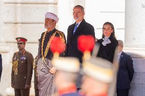 State Visit of Sultan of Oman - Spain