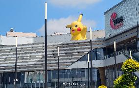 World's Tallest Pokemon Pikachu Open-air Fiberglass Sculpture