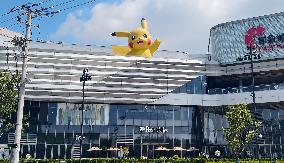 World's Tallest Pokemon Pikachu Open-air Fiberglass Sculpture